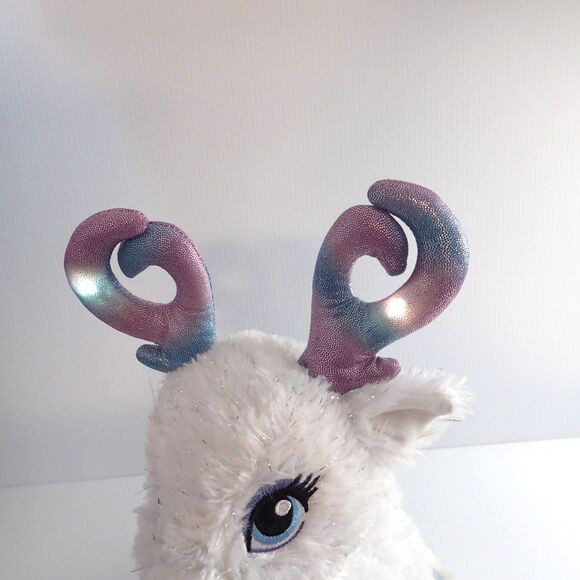 Build A Bear Christmas Reindeer Glisten 16" Plush Antlers Light Up - Picture 4 of 11